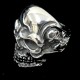 Skull Ring For Motor Biker - TR70